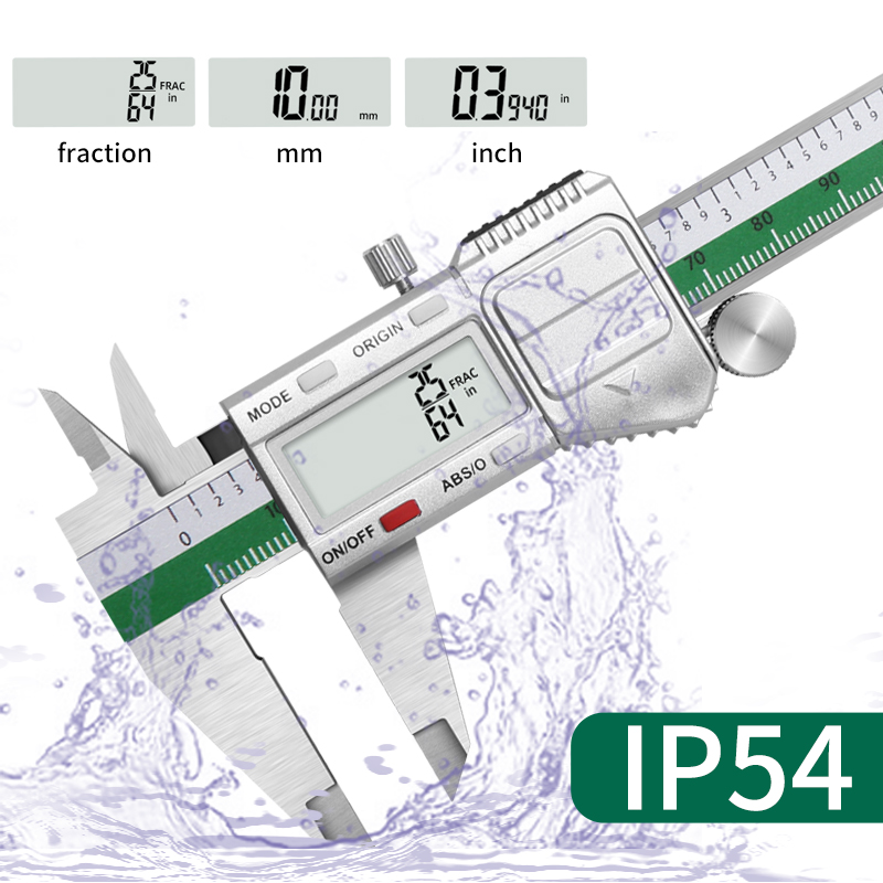 ET54 150mm 0.01mm Electronic D - огляд і ціна Digital Caliper 150Mm Stainless Steel