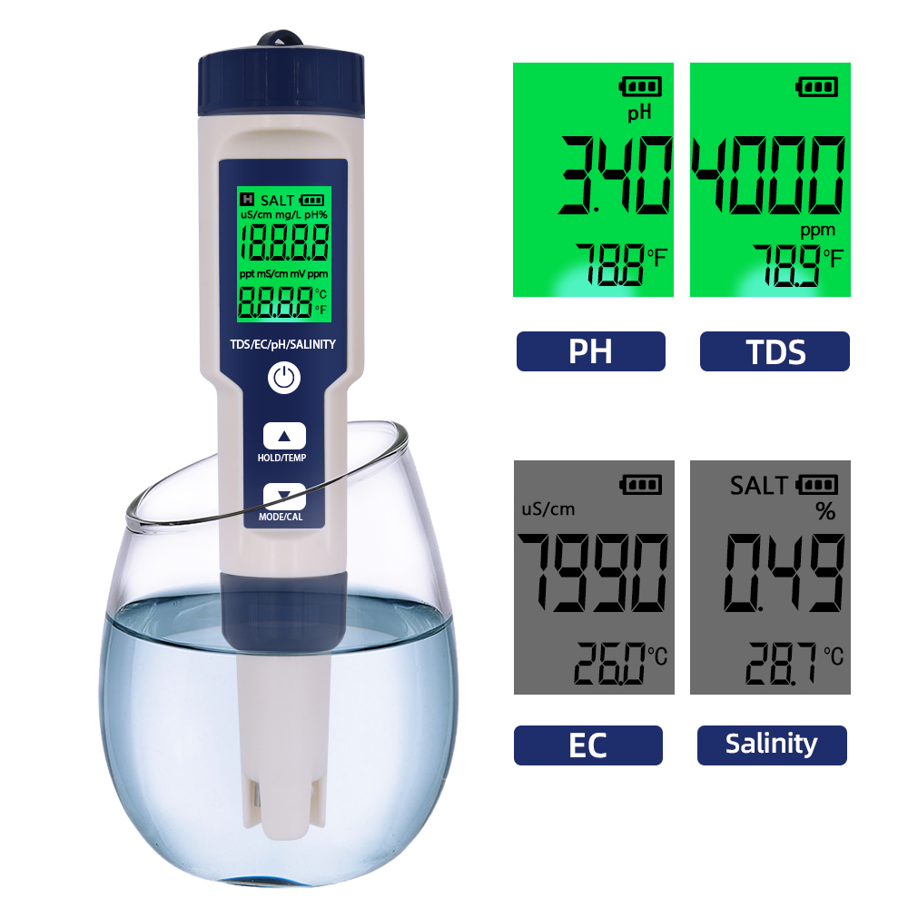 Professional Water Quality Tes - огляд і ціна Ph Meter Digital Water Tester