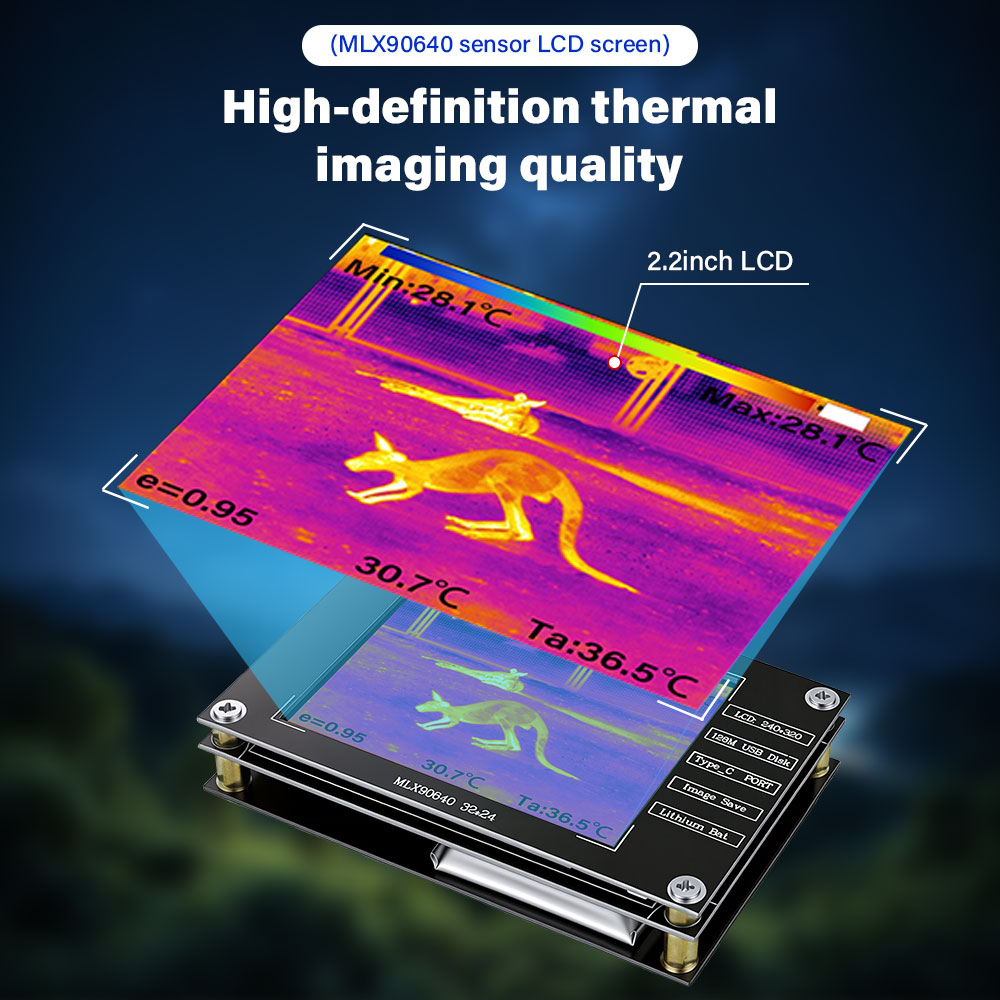 -40℃~300℃ Portable Infrared Im - огляд і ціна Thermal Imaging Camera Pcb Repair