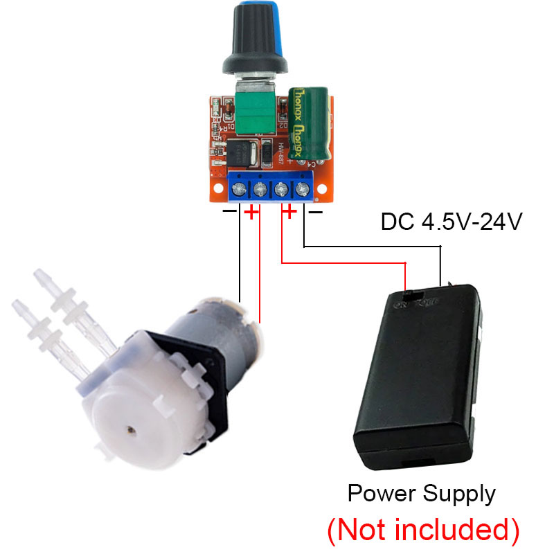 Small Adjustable Peristaltic P - огляд і ціна Mini Peristaltic Pump 12V